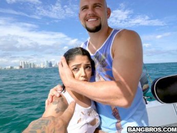 A Cuban Hottie Gets Rescued at Sea Porn
